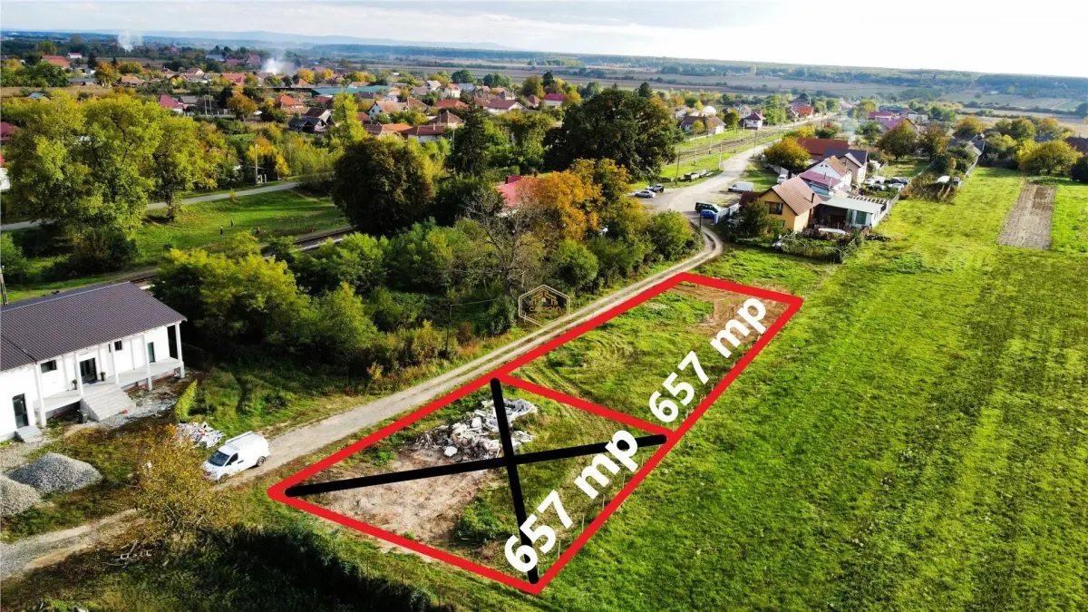 VIDEO | Teren intravilan - 657 mp | Micula, Satu Mare - foto 1