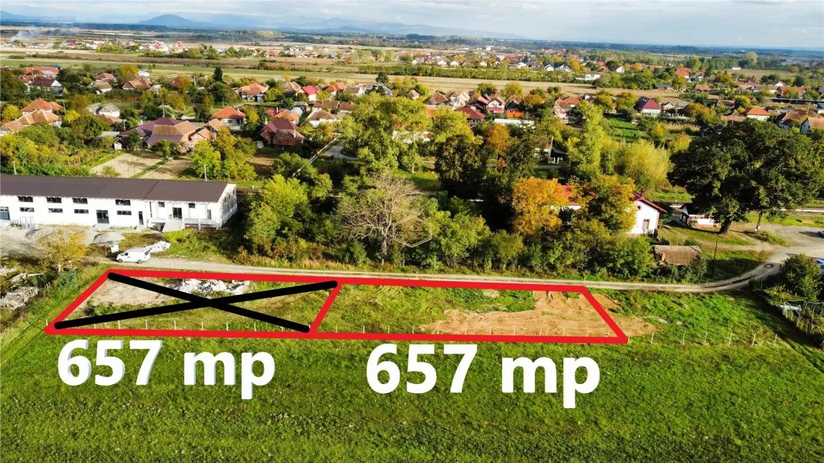 VIDEO | Teren intravilan - 657 mp | Micula, Satu Mare - foto 2
