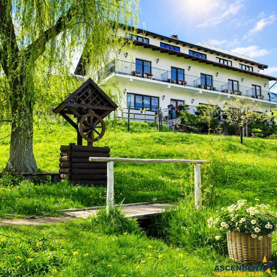 Pensiune cu priveliste fabuloasa, zona boema, Bran, Brasov. - foto 1