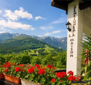 Pensiune cu priveliste fabuloasa, zona boema, Bran, Brasov. - foto 4