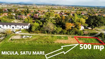 VIDEO - Pret Atractiv | Teren intravilan - 500 mp | Micula, Satu Mare - Satu Mare
