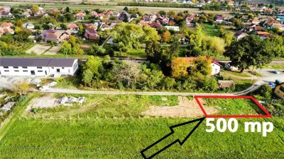 VIDEO - Pret Atractiv | Teren intravilan - 500 mp | Micula, Satu Mare - foto 2