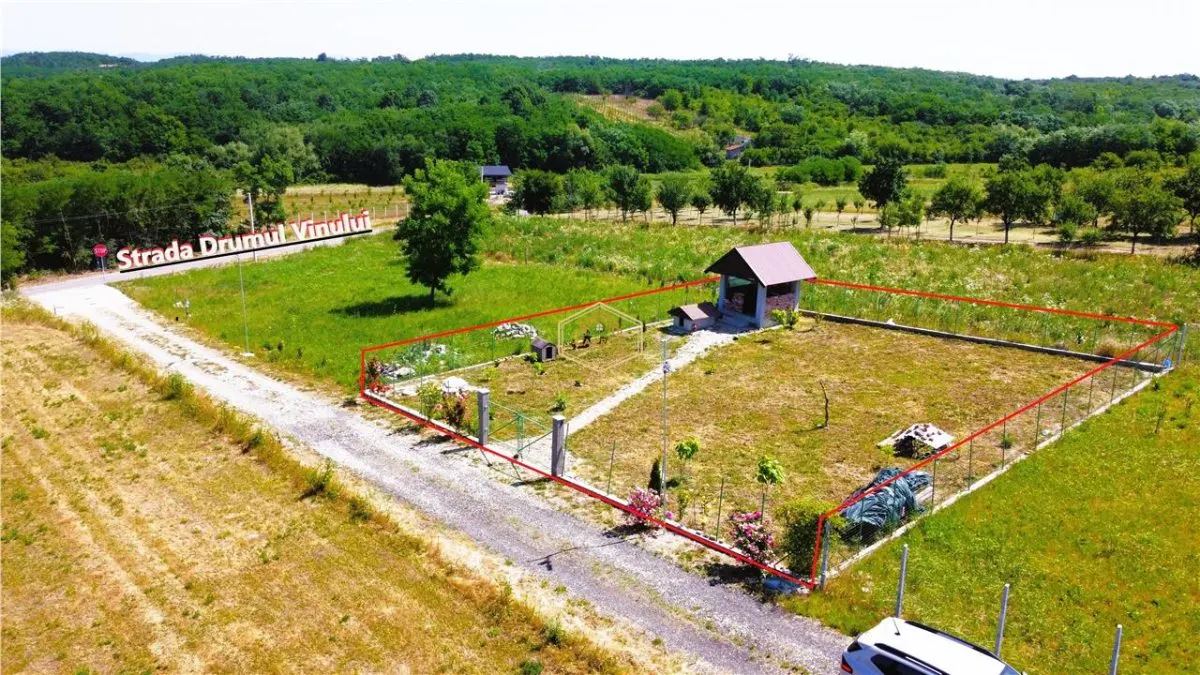 VIDEO | Loc pentru casa, cabana sau cazare turistica in Ardud | Vedere de vis spre Satu Mare si padure - foto 1