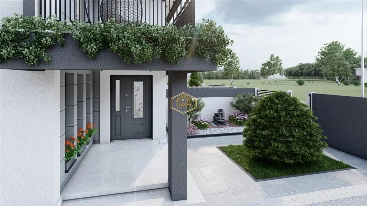 Duplex cu 4 camere | Confort eficienta energetica | Curte pavata - foto 24
