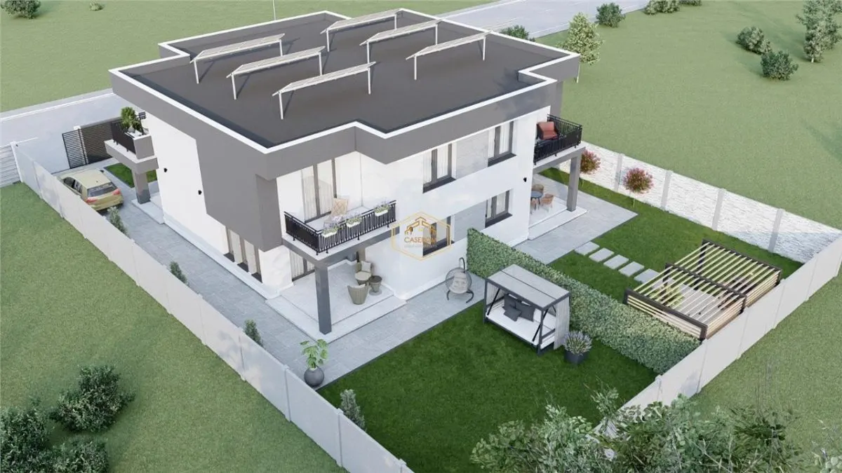 Duplex cu 4 camere | Confort eficienta energetica | Curte pavata - foto 10