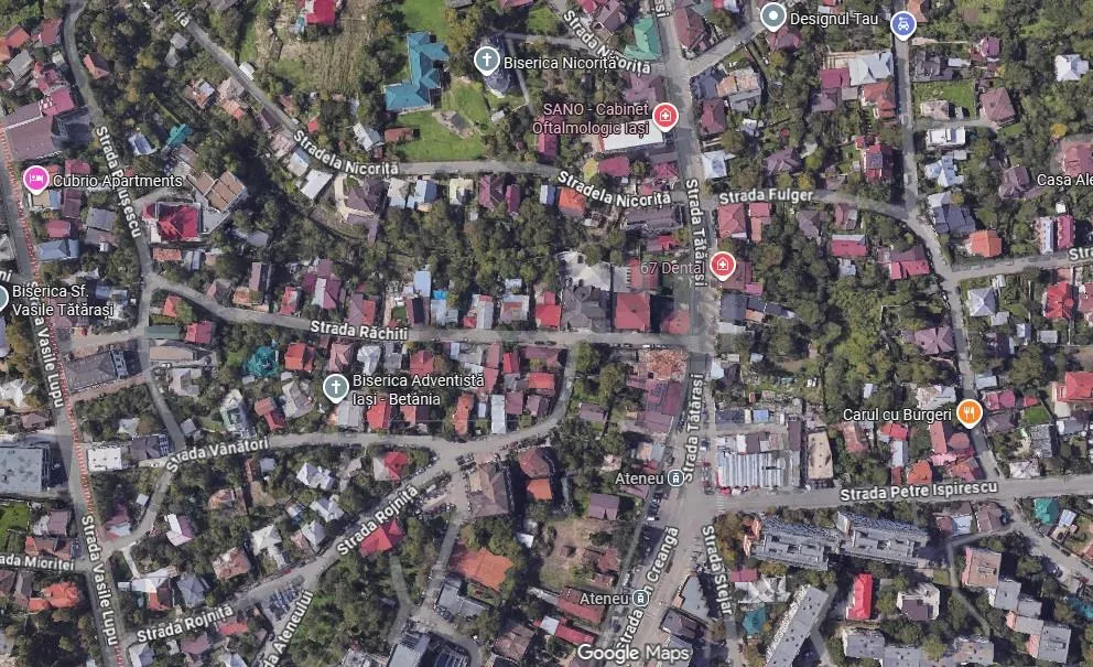 Tatarasi zona Piata Chirila teren 576mp cu casa si anexe (pretabil  si privatizare) - foto 1