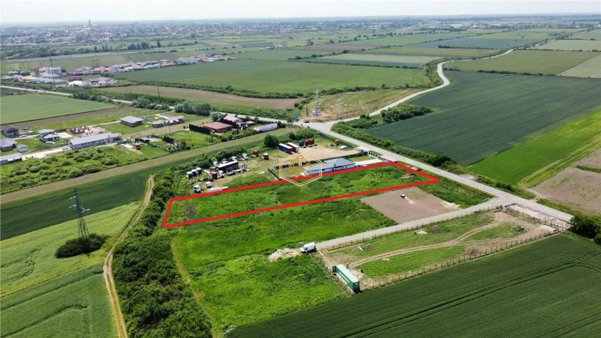 Teren intravilan 5100 mp | Aviz de constructie a unei hale | Drumul Lazuri - foto 7