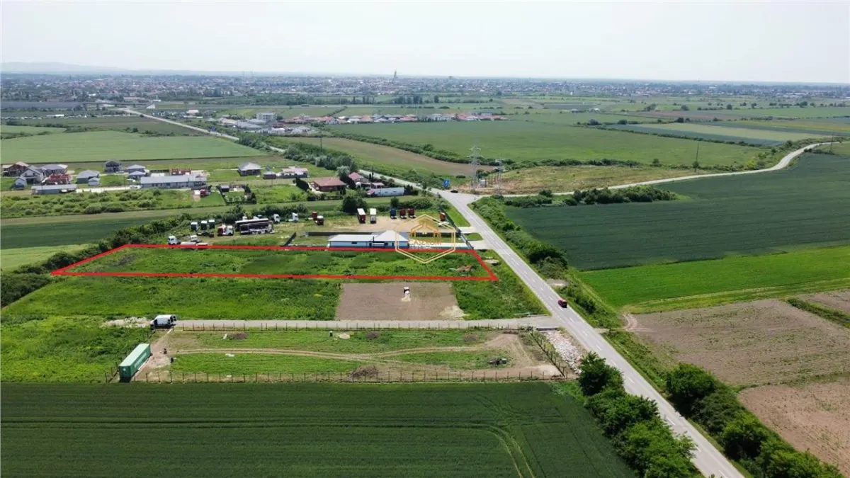 Teren intravilan 5100 mp | Aviz de constructie a unei hale | Drumul Lazuri - foto 8