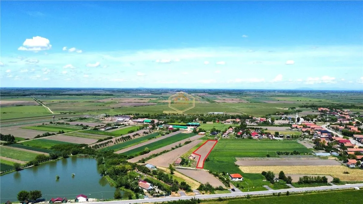 Teren intravilan 2.500 mp in Boghis | Ideal pentru casa sau pensiune | langa balta de pescuit - foto 2