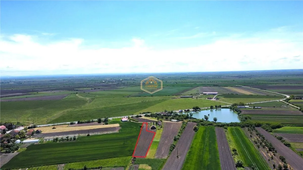 Teren intravilan 2.500 mp in Boghis | Ideal pentru casa sau pensiune | langa balta de pescuit - foto 4