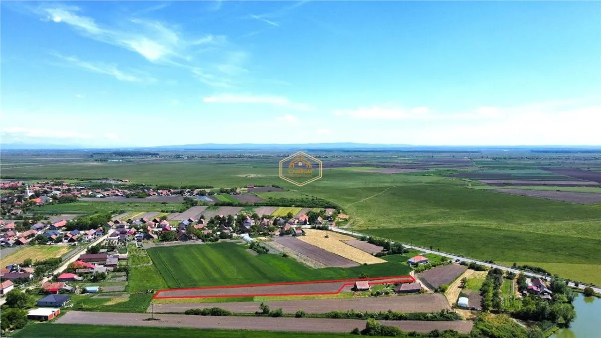 Teren intravilan 2.500 mp in Boghis | Ideal pentru casa sau pensiune | langa balta de pescuit - foto 6