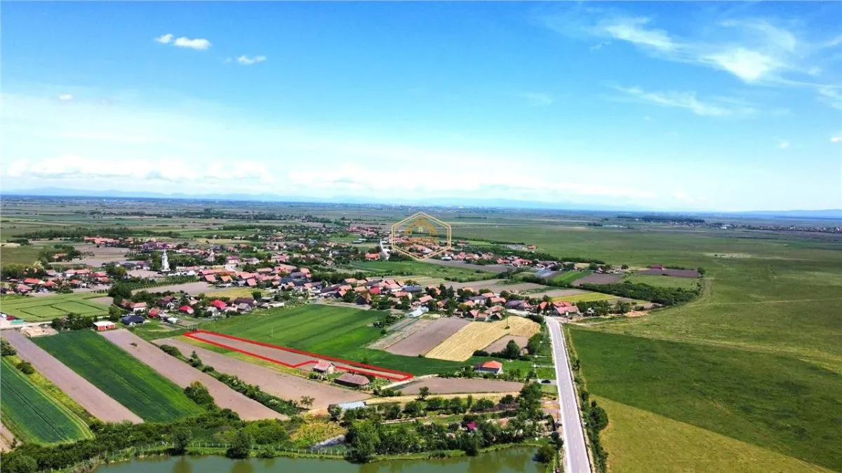 Teren intravilan 2.500 mp in Boghis | Ideal pentru casa sau pensiune | langa balta de pescuit - foto 7