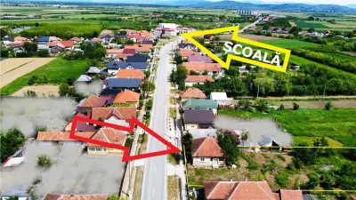 Casa cu teren intravilan de 2.211 mp | Centru, comuna Apa - foto 2