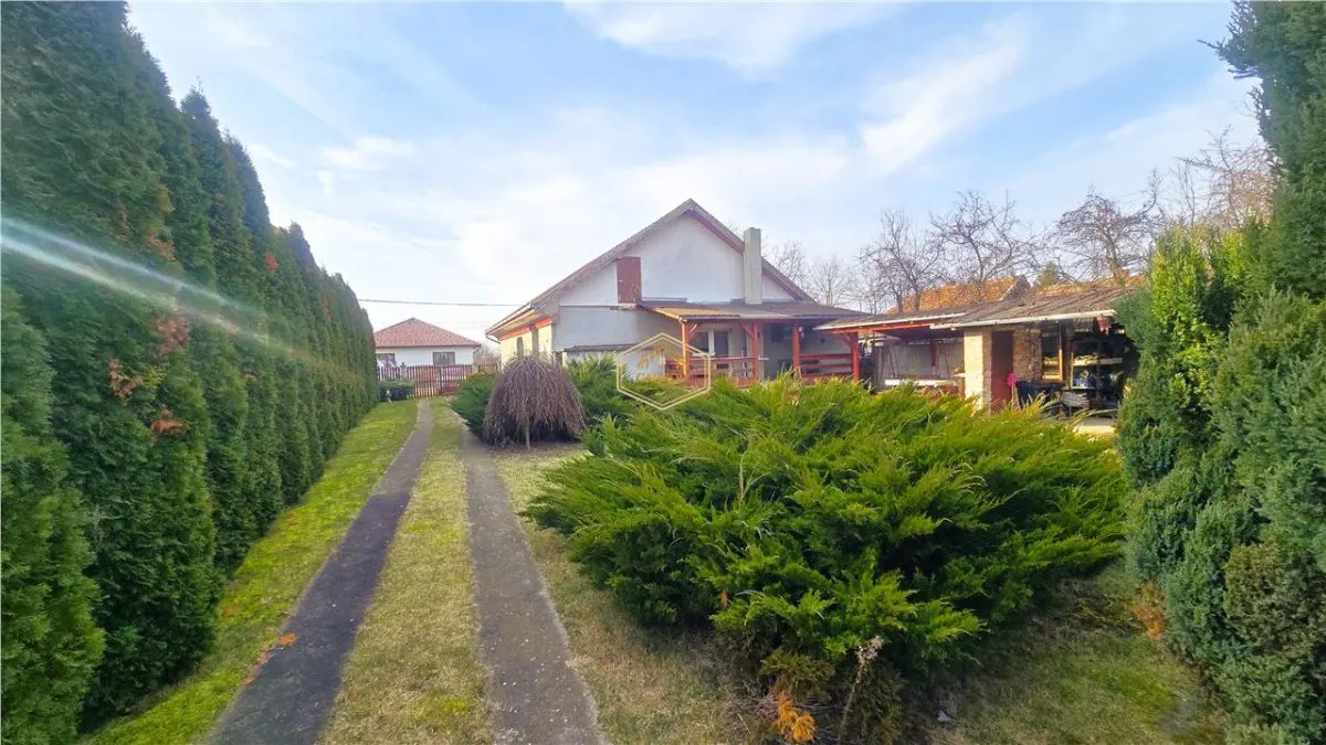 VIDEO | Aproape de oras: Casa cu 3 dormitoare, curte frumoasa si terasa cu gratar - foto 4