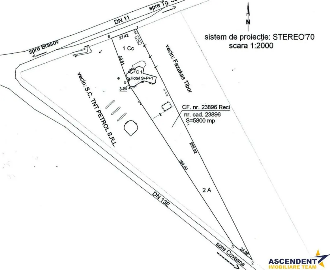 Potential imobiliar remarcabil, recomandat domeniului Petrolier si HoReCa, DN11, Reci, Covasna - foto 14