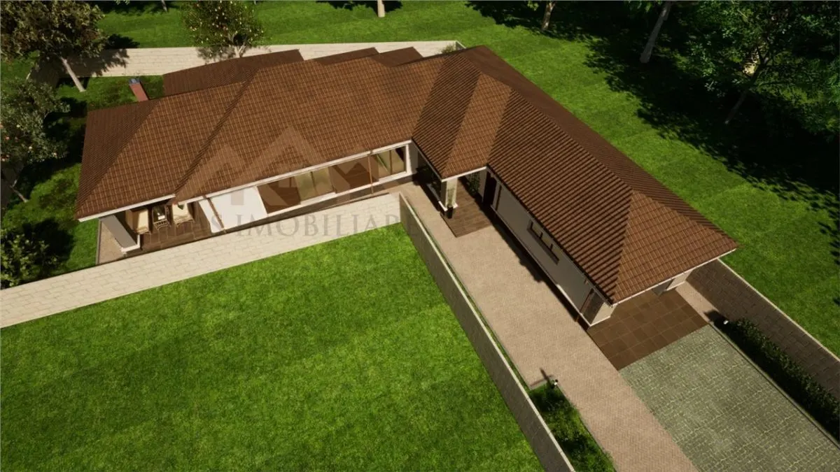 Casa la rosu  pe un nivel cu 8 ari de teren, in Tautii Magheraus - foto 8