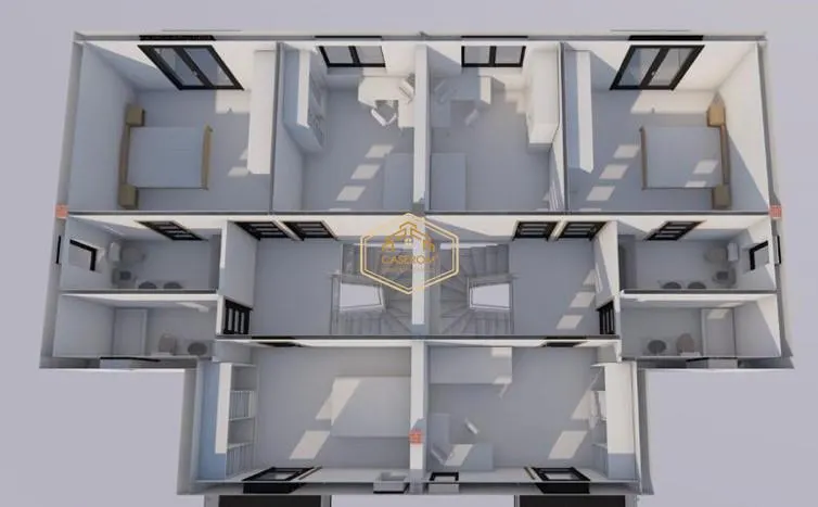 Duplex cu 4 camere | Teren 280 mp | Micro 17 - foto 14