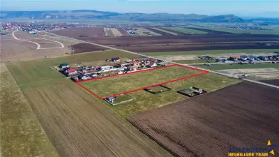 Teren intravilan 18.200mp, cu PUZ si PUD, ideal constructi case, Bod, Brasov. - Bod