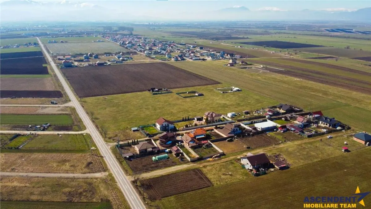 Teren intravilan 18.200mp, cu PUZ si PUD, ideal constructi case, Bod, Brasov. - foto 3