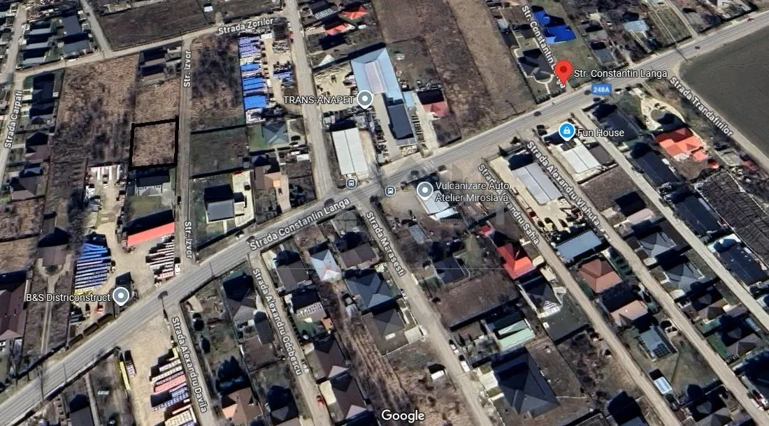 Teren zona Miroslava 1157mp intravilan suprafata plana, zona foarte buna - foto 3