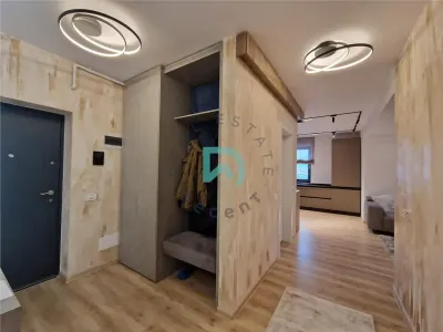 Apartament 3 camere, lux, mobilat si utilat, Coresi, Tractorul - foto 11