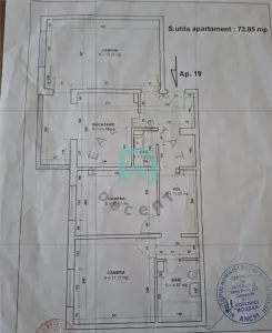 Apartament  3 camere, 74 mp, Triaj - foto 14