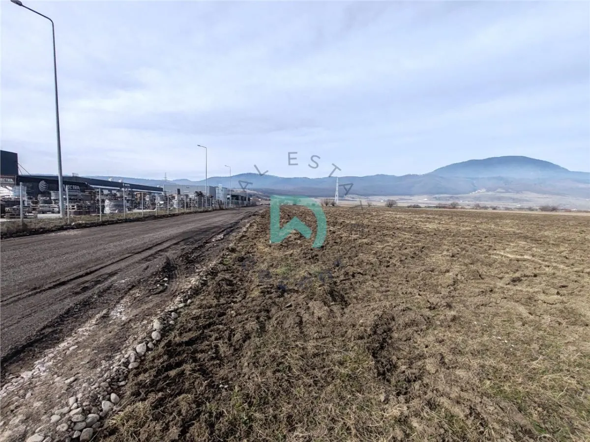 Teren intravilan Industrial, 38800 mp, cu Autorizatie de Construire, Codlea Brasov - foto 3