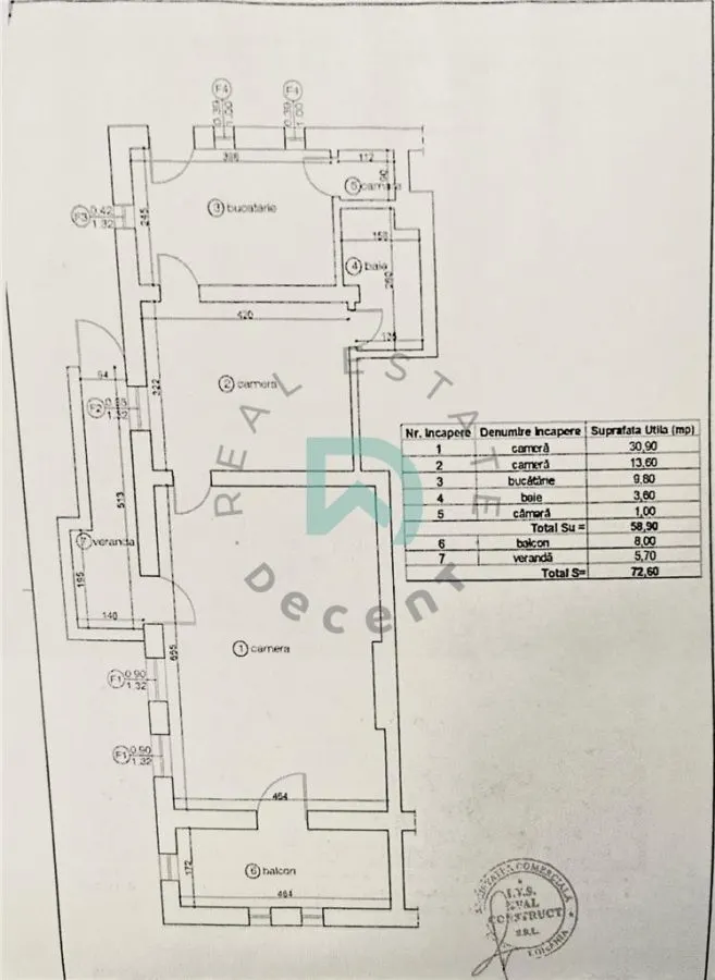 Apartament 2 camere, Dealul Cetatii Brasov - foto 23