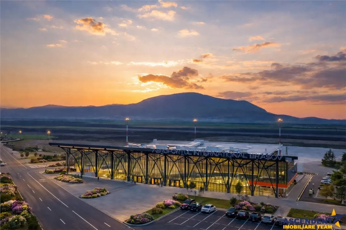 In apropierea aeroportului, 50.000 mp extravilan, Ghimbav, Brasov - foto 1