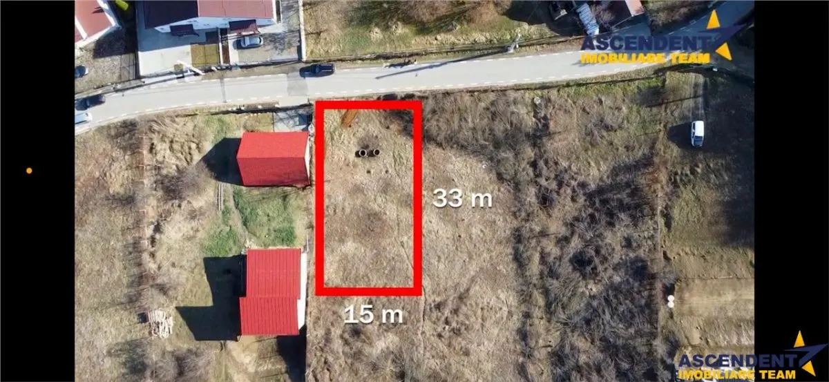 FILM!Teren intravilan, construibil in Valea Iubirii pe 500 mp, aria Corunca, acces facil spre Târgu Mureș. - foto 1