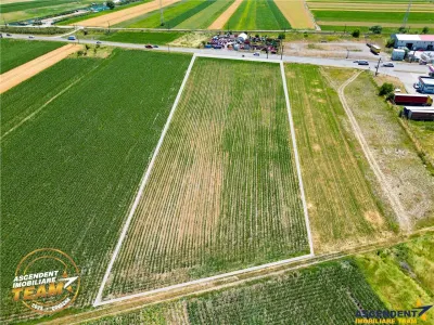 8.400mp, la DN12, cu Certificat Urbanism, teren intravilan, Chichis, Covasna. - foto 2