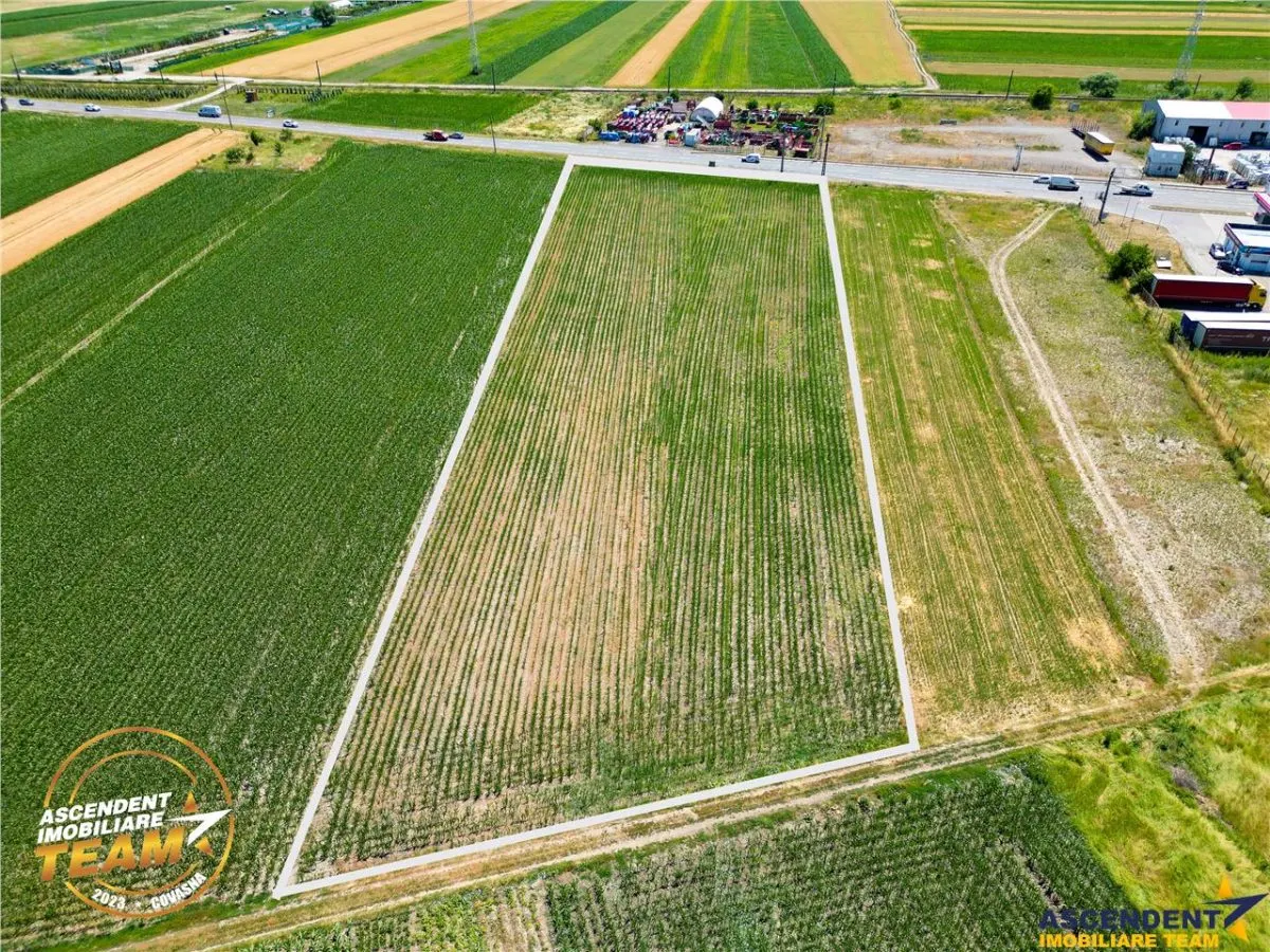 8.400mp, la DN12, cu Certificat Urbanism, teren intravilan, Chichis, Covasna. - foto 2