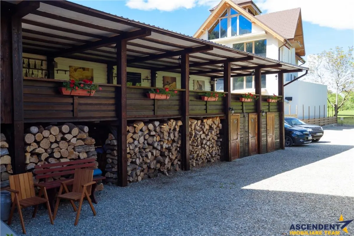 Pensiune cu restaurant, farmec aparte, concept italian, Central, Bran - foto 14