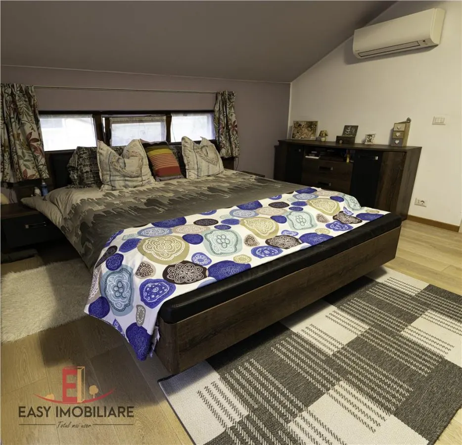 Casa moderna cu piscina, panouri solare, pompa caldura si teren de 1400 mp, Ernei, Mures - foto 14