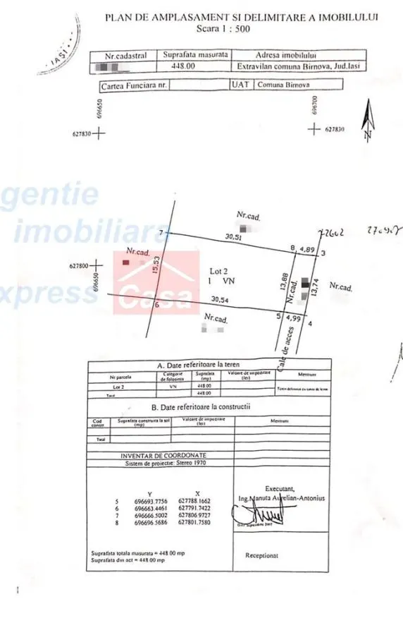 Teren intre case, zona Bucium, 482 mp - foto 6