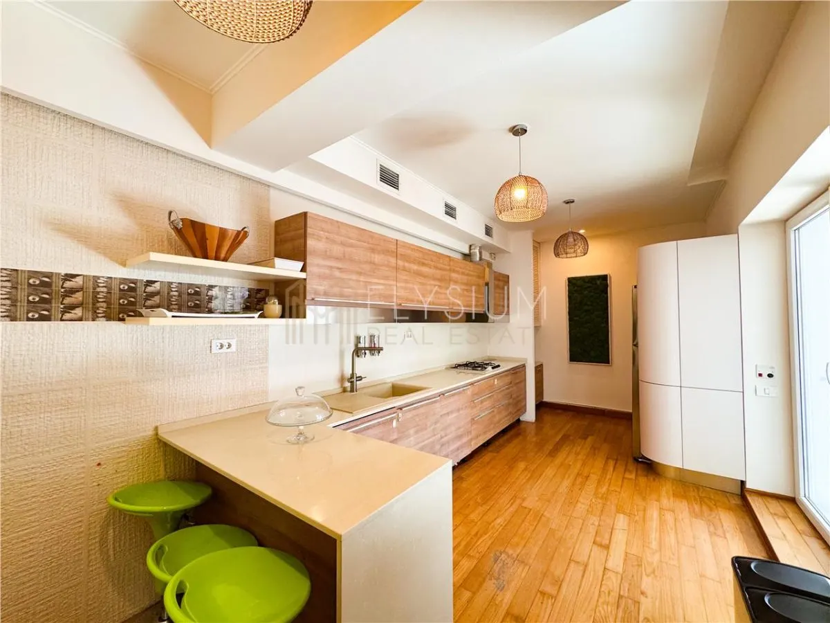 Apartament de inchiriat 4 camere Soseaua Nordului Herastrau - foto 7