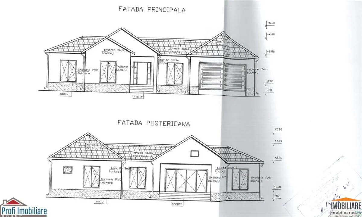 Casa noua Parter, stadiu fundatie cu elevatie, Util 228mp -Livada - foto 4