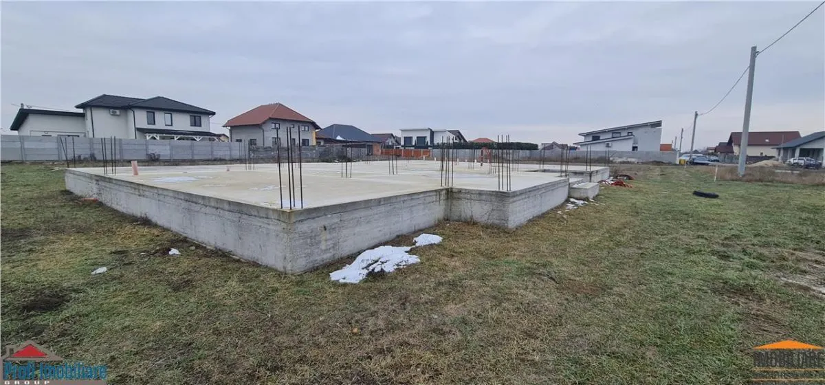 Casa noua Parter, stadiu fundatie cu elevatie, Util 228mp -Livada - foto 9