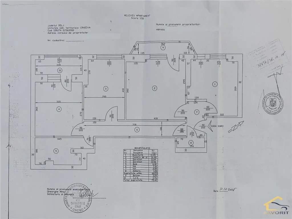 Apartament cu 3 camere la Gara - CT mobilat si utilat - foto 12