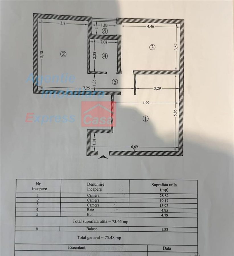 Pret redus! Apartament de vanzare: 3 camere, Palas Mall - foto 13