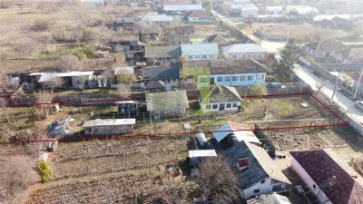 Teren de 2066 mp cu casa in Ghindeni-0% COMISION CUMPARATOR - foto 5