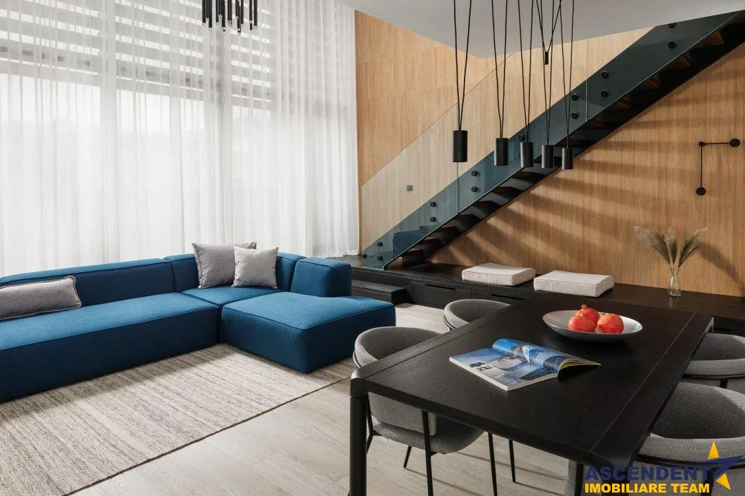Tur LIVE! Eleganta si confort: penthouse pe doua niveluri - foto 13