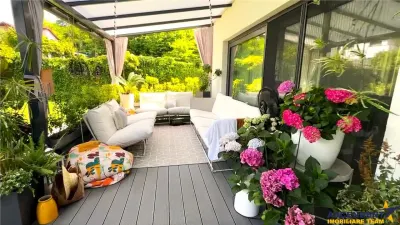 FILM & Tur LIVE!Vila cu arhitectura selecta,intr- o eleganta oaza de liniste - foto 7