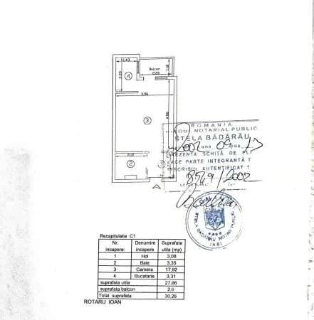 Apartament 1 camera Iași - poza 3