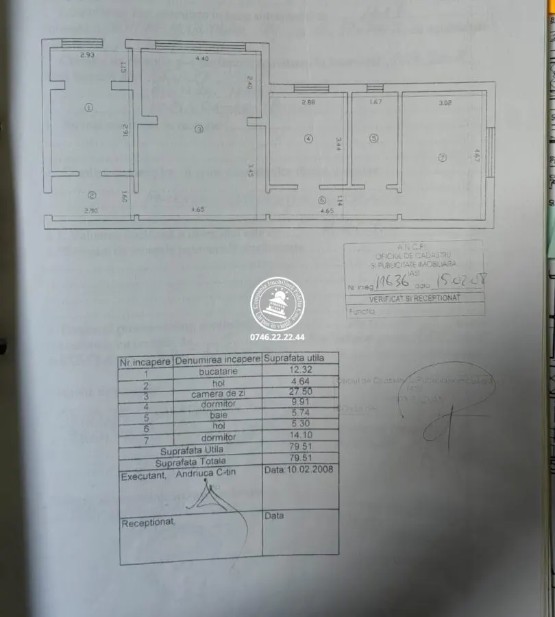 Apartament 3 camere Podu de Piatra - foto 7