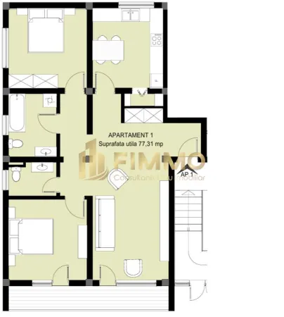 Apartament 3 camere Suceava - poza 3