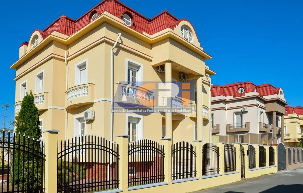 Vila pe colt, cu piscina si loc de joaca - foto 1