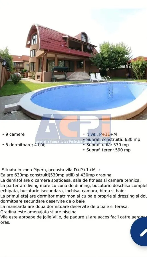 Vila cu piscina Voluntari, Iancu Nicolae - foto 20
