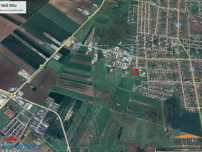 Teren intravilan 10.000mp cu utilitati, imprejmuit, Loc. Sanleani langa Amatex - Sanleani