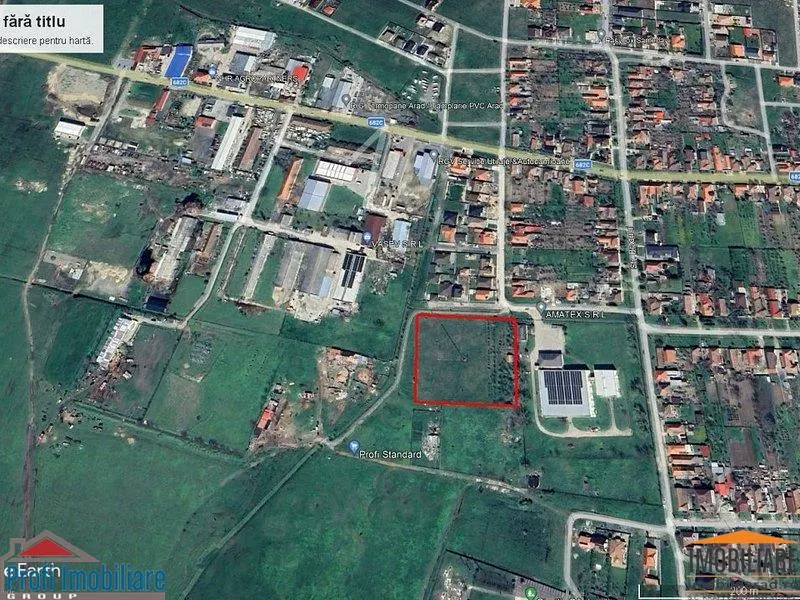 Teren intravilan 10.000mp cu utilitati, imprejmuit, Loc. Sanleani langa Amatex - foto 2